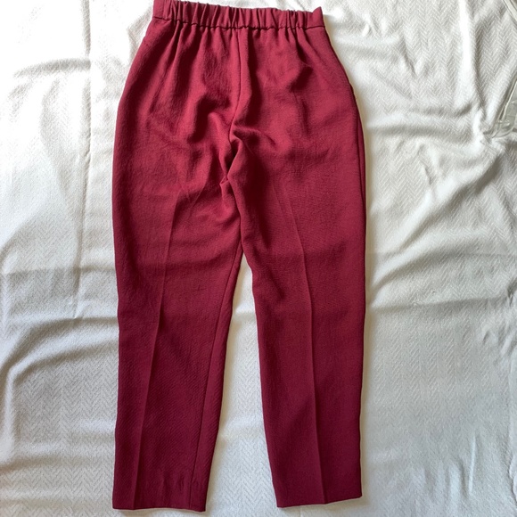 Babaton Cohen Pant, Size 00, Merlot - Picture 3 of 11